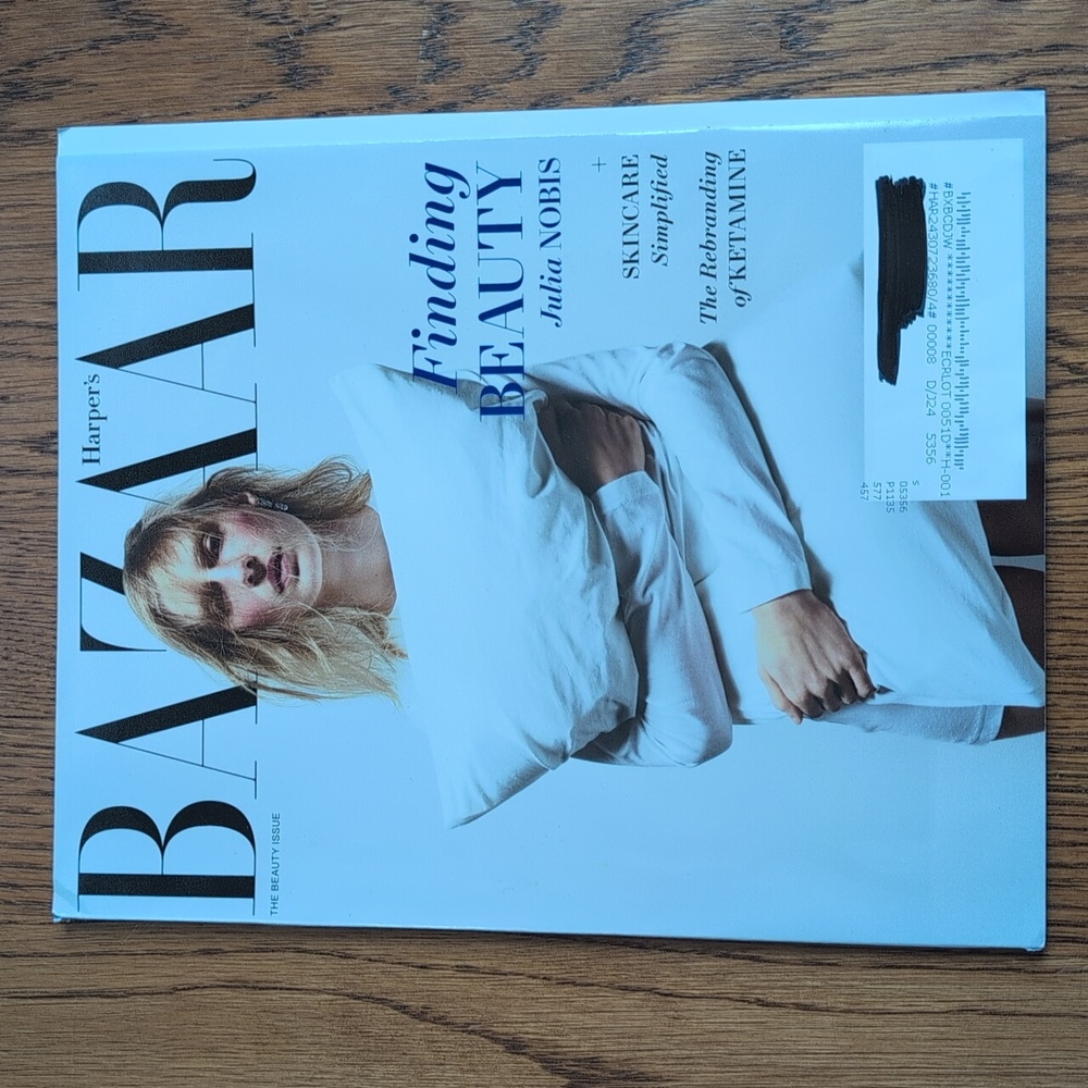Harper's Bazaar Magazine The Beauty Issue Finding Beauty Julia Nobis May 2023